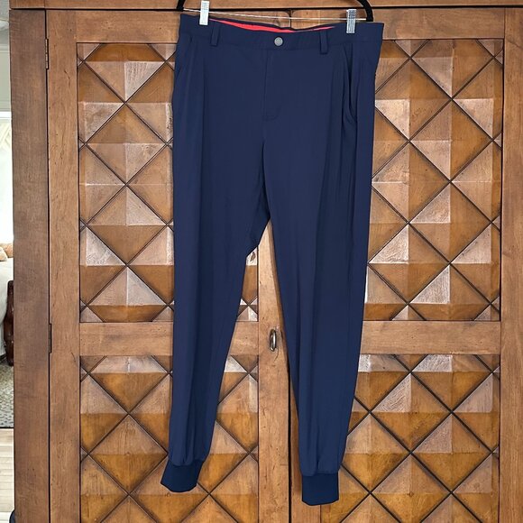 Redvanly Pull-On Jogger in Navy Men's Size L - Picture 1 of 9
